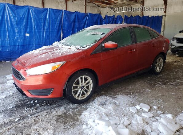 1FADP3F25JL276879 2018 FORD FOCUS Red Przód lewy