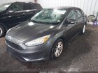 2016 Ford Focus Se Gray vin: 1FADP3F26GL296602