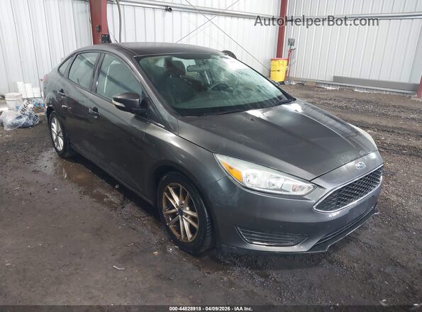 1FADP3F26GL296602 2016 FORD FOCUS Gray Delantero derecho
