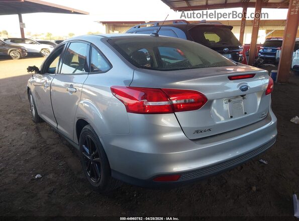1FADP3F26GL319621 2016 FORD FOCUS Серебряный Задняя левая четверть