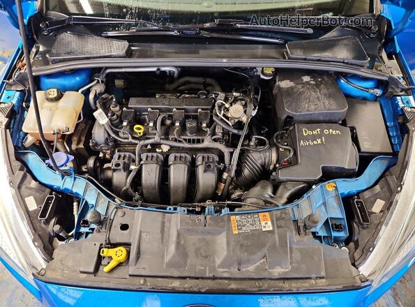 1FADP3F26GL383013 2016 FORD FOCUS Blue უკანა სალონის ხედი