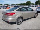 2017 Ford Focus Se Beige vin: 1FADP3F26HL234540