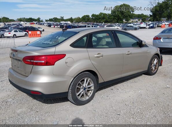 1FADP3F26HL234540 2017 FORD FOCUS Beige Задня права чверть