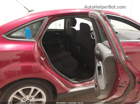 1FADP3F27GL289223 2016 FORD FOCUS Красный Вид наклейки с VIN-кодом