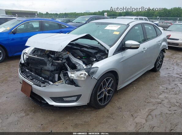 1FADP3F28GL403469 2016 FORD FOCUS Silver წინა მარცხენა ხედი სამი მეოთხედიდან