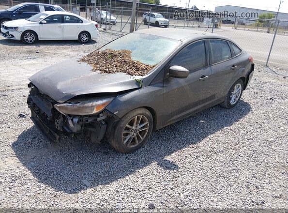 1FADP3F28JL315352 2018 FORD FOCUS Gray Przód lewy