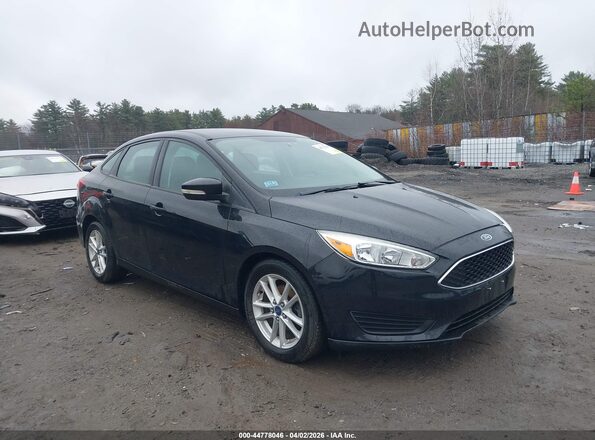 1FADP3F29GL256403 2016 FORD FOCUS Черный Передняя правая четверть