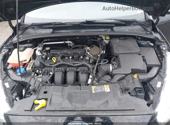 1FADP3F29GL256403 2016 FORD FOCUS Черный Вид сзади