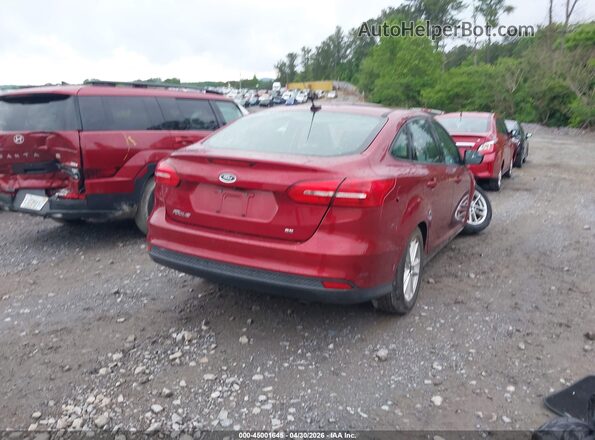 1FADP3F29GL334789 2016 FORD FOCUS Red უკანა მარჯვენა