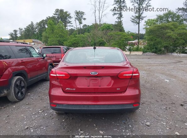 1FADP3F29GL334789 2016 FORD FOCUS Red 