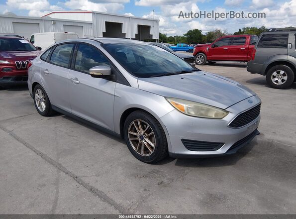 1FADP3F29GL341001 2016 FORD FOCUS Серебряный Передняя правая четверть
