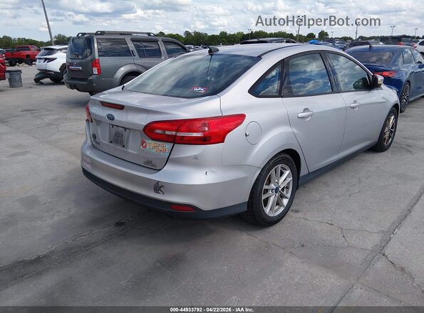 1FADP3F29GL341001 2016 FORD FOCUS Серебряный Задняя правая четверть