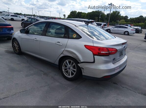 1FADP3F29GL341001 2016 FORD FOCUS Серебряный Задняя левая четверть