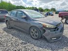 2017 Ford Focus Se Gray vin: 1FADP3FE2HL201741