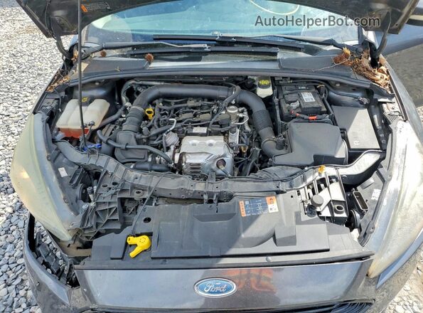 1FADP3FE2HL201741 2017 FORD FOCUS Gray Widok wnętrza z tyłu