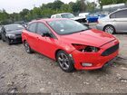 2017 Ford Focus Se Red vin: 1FADP3FE2HL276097