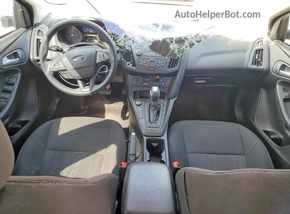 1FADP3FE3GL318128 2016 FORD FOCUS Черный Вид панели приборов