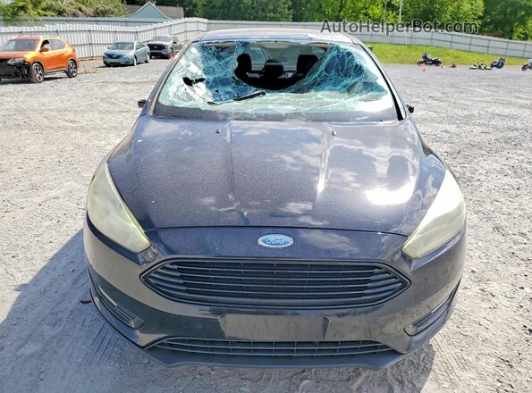 1FADP3FE3GL318128 2016 FORD FOCUS Черный Вид спереди