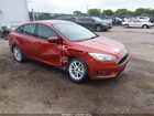 2018 Ford Focus Se Orange vin: 1FADP3FE3JL269908