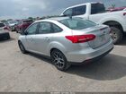 2017 Ford Focus Se Silver vin: 1FADP3FEXHL283816
