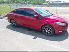 2017 Ford Focus Se Red vin: 1FADP3FEXHL332920