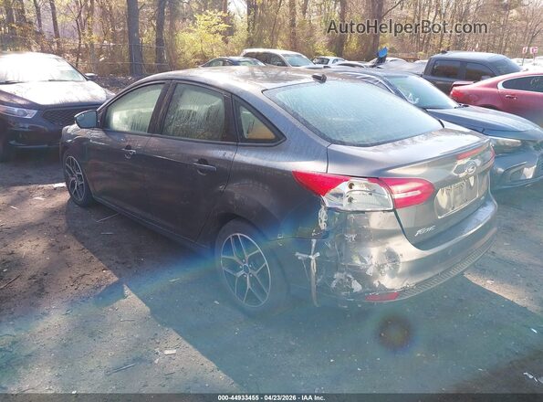1FADP3H23HL330607 2017 FORD FOCUS Серый Задняя левая четверть