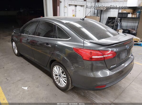 1FADP3J22GL218132 2016 FORD FOCUS Gray Tył lewy