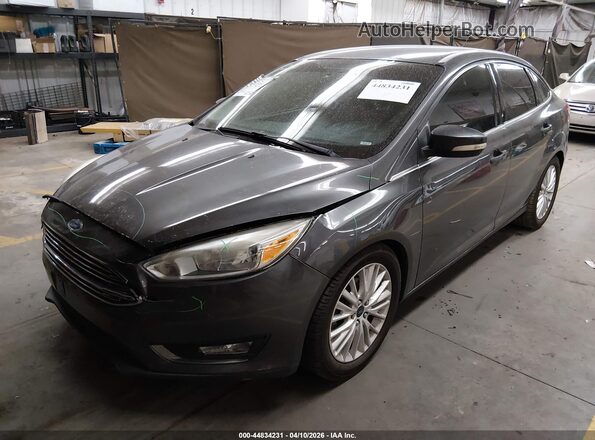 1FADP3J22GL218132 2016 FORD FOCUS Gray Przód lewy