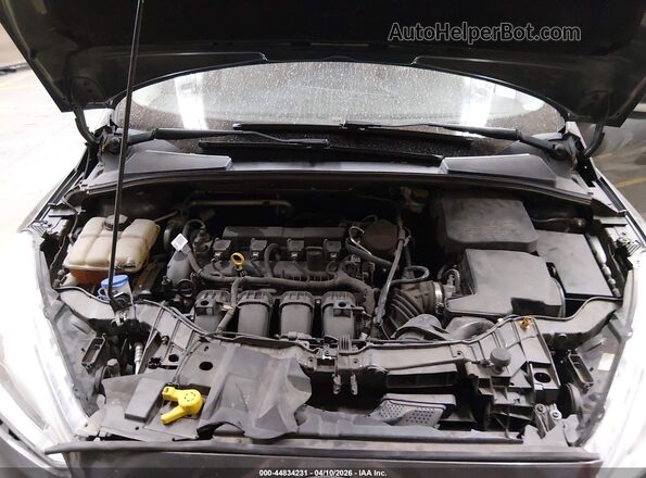 1FADP3J22GL218132 2016 FORD FOCUS Gray Widok z tyłu