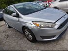 2016 Ford Focus Se Silver vin: 1FADP3K21GL213812