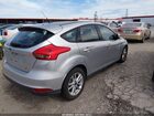 2016 Ford Focus Se Silver vin: 1FADP3K21GL213812