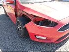 2016 Ford Focus Se Красный vin: 1FADP3K21GL225815