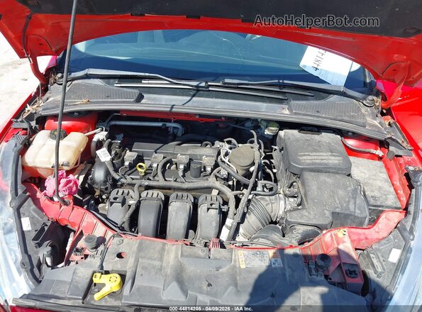 1FADP3K22GL281794 2016 FORD FOCUS Red Widok z tyłu