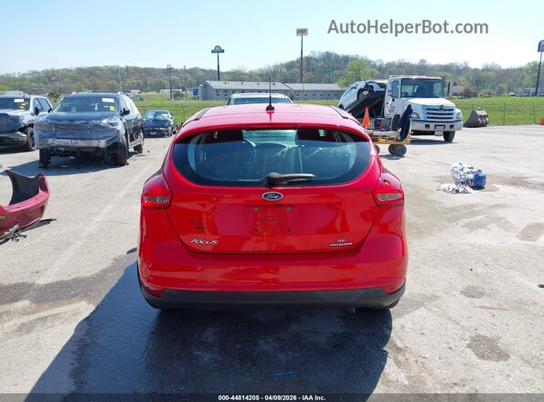 1FADP3K22GL281794 2016 FORD FOCUS Red 