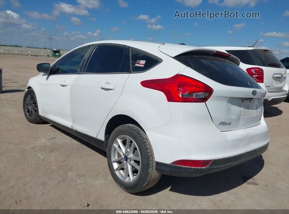 1FADP3K23GL205310 2016 FORD FOCUS White Trasero izquierdo