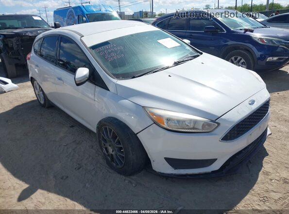 1FADP3K23GL205310 2016 FORD FOCUS White Delantero derecho