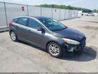 2016 Ford Focus Se Gray vin: 1FADP3K25GL265816