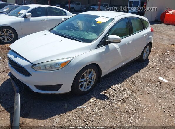 1FADP3K25GL279649 2016 FORD FOCUS White წინა მარცხენა ხედი სამი მეოთხედიდან