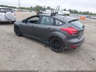 2016 Ford Focus Se Gray vin: 1FADP3K25GL332902