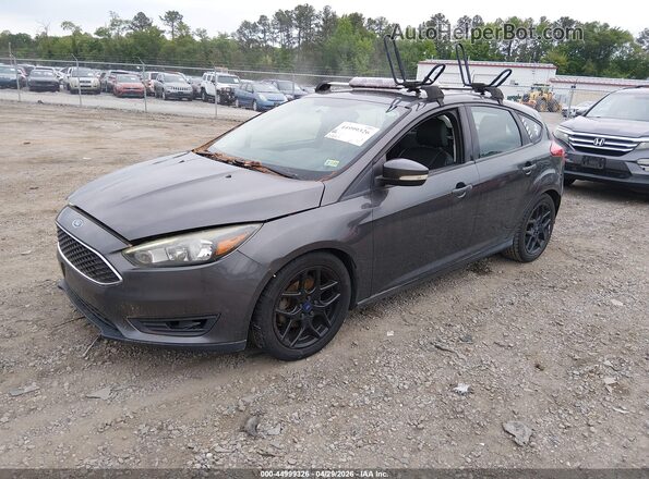 1FADP3K25GL332902 2016 FORD FOCUS Gray წინა მარცხენა ხედი სამი მეოთხედიდან