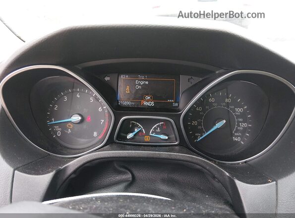 1FADP3K25GL332902 2016 FORD FOCUS Gray უკანა სავარძლების ხედი