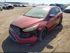 2016 Ford Focus Se Красный vin: 1FADP3K26GL256204