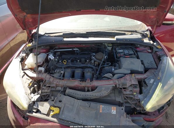 1FADP3K26GL256204 2016 FORD FOCUS Красный Вид сзади
