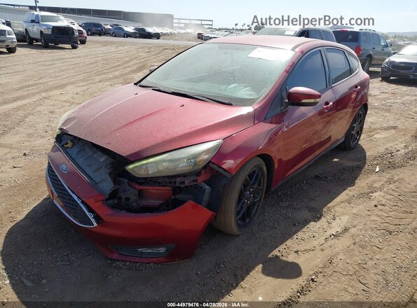 1FADP3K26GL256204 2016 FORD FOCUS Красный Передняя левая четверть