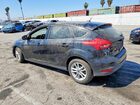 2018 Ford Focus Se Black vin: 1FADP3K27JL287548