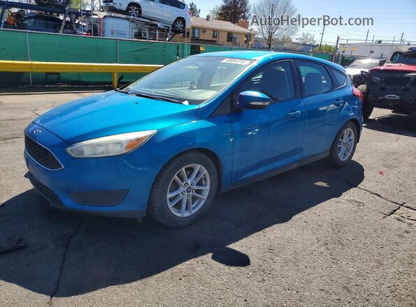 1FADP3K28GL406152 2016 FORD FOCUS Синий Передняя левая четверть