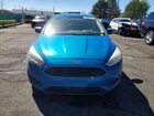 2016 Ford Focus Se Синий vin: 1FADP3K28GL406152