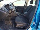 2016 Ford Focus Se Синий vin: 1FADP3K28GL406152