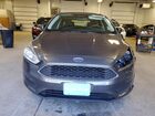 2018 Ford Focus Se Gray vin: 1FADP3K28JL213751