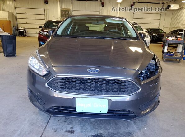 1FADP3K28JL213751 2018 FORD FOCUS Gray Вид спереду